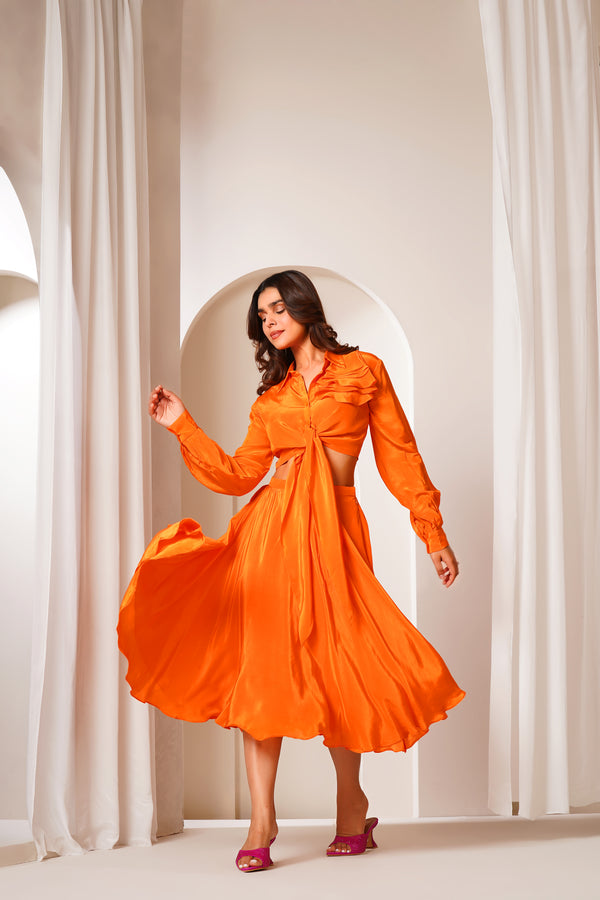 Tangerine Twirl Set