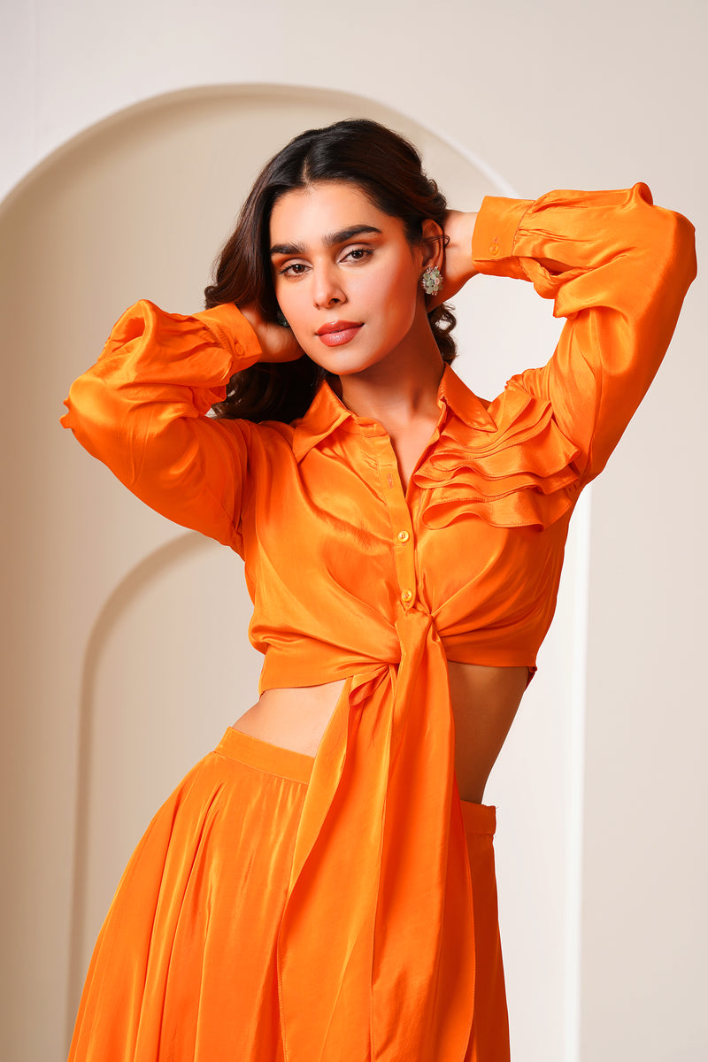 Tangerine Twirl Set