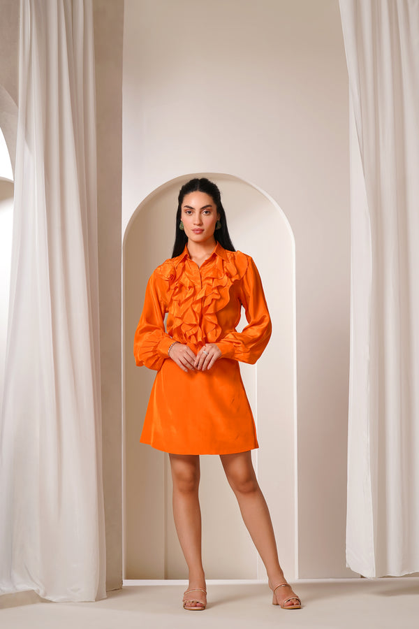 Tangerine Heather Shirt