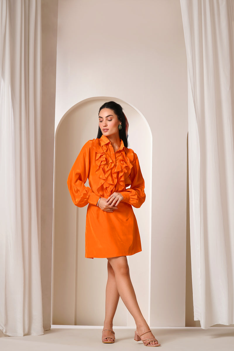 Tangerine Heather Set